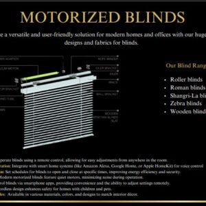 MOTORIZED BLINDS
